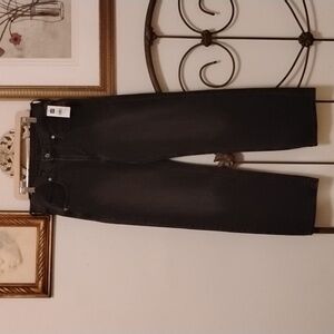 GAP 90's Loose Mid Rise Jeans Faded Black Wash Size 27 Short NWT